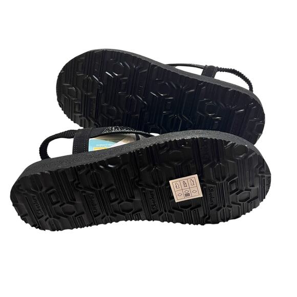 Skechers Vegan Cali Yoga Foam Thong Meditation Sling Back Sandals - Picture 8 of 9